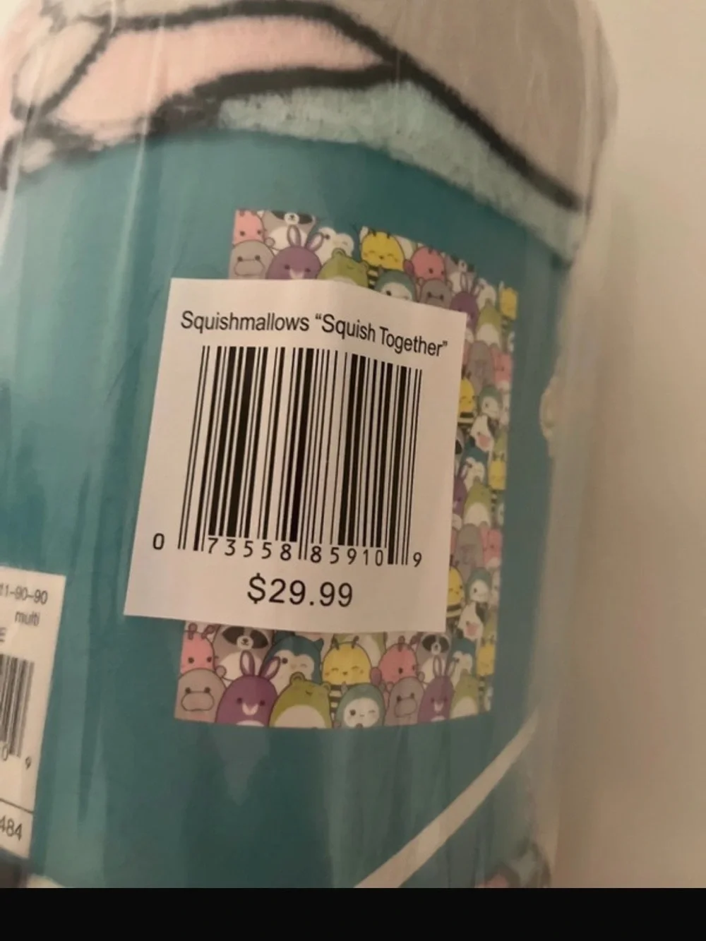 Squishmallows “Squish Together” Throw Blanket